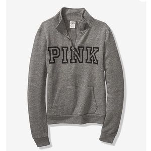 PINK Everyday Lounge Perfect Quarter Zip
